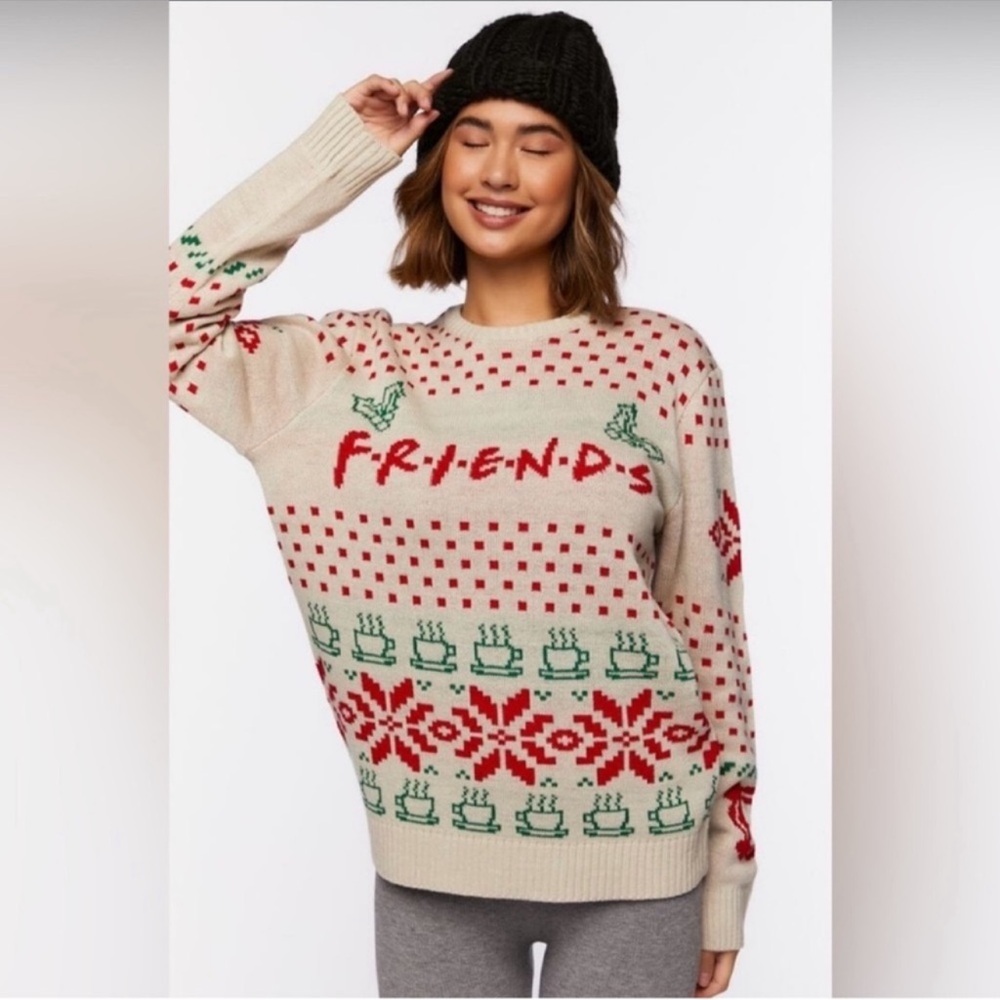 FRIENDS Crew Neck Sweater Size S